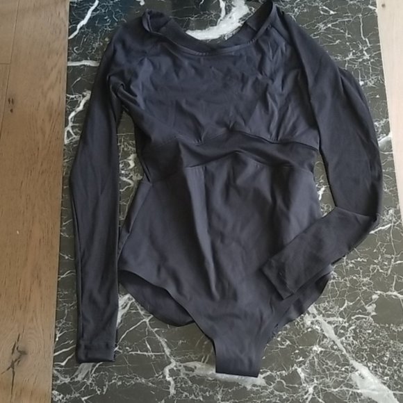 Ivy Park Mesh and stretch-jersey bodysuit S - Picture 3 of 11